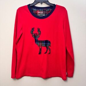 Eddie Bauer Red and Blue Plaid Sleepwear